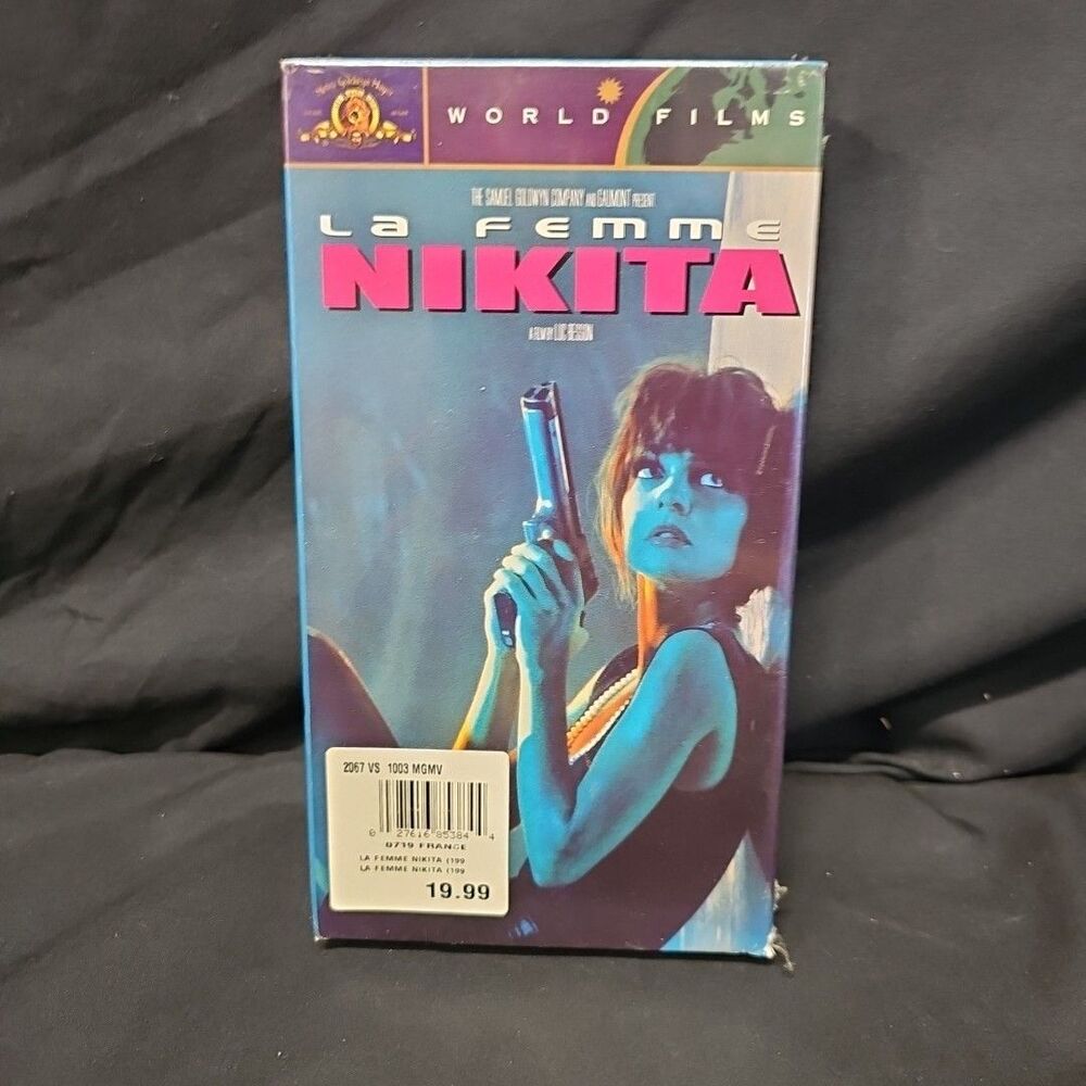 La Femme Nikita (1990) Luc Besson / Anne Parillaud VHS NEW